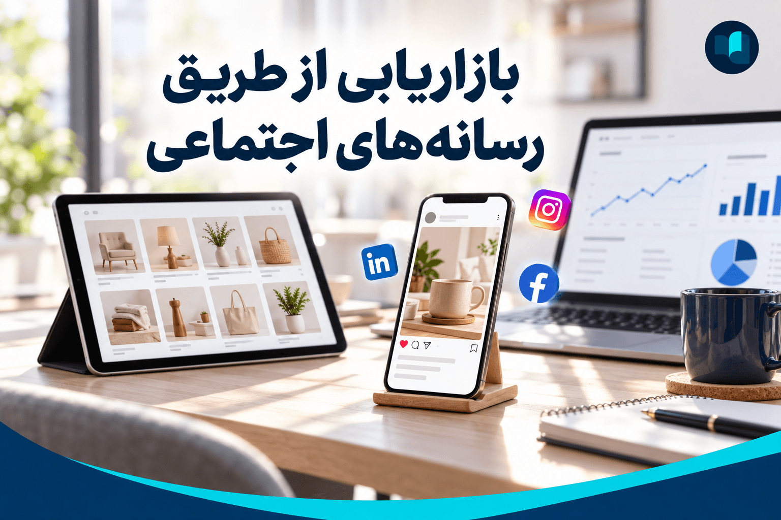 بازاریابی از طریق رسانه‌های اجتماعی با کاتالوگ دیجیتال و تحلیل عملکرد